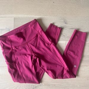 ululemon fast n free pants